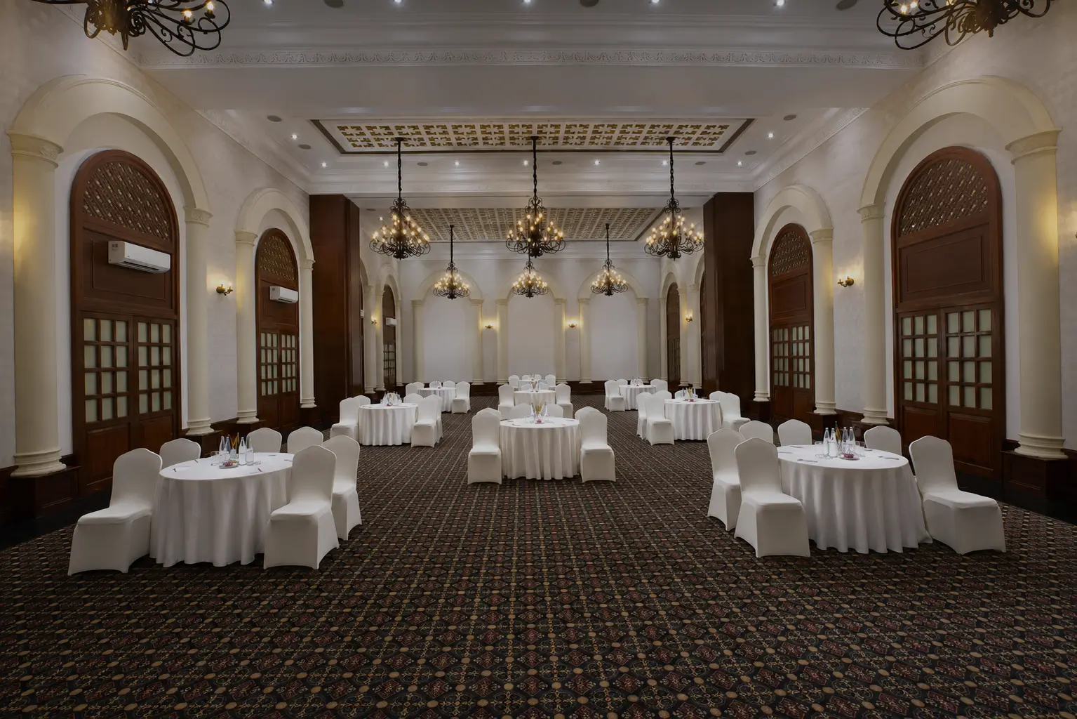 Venue before event setup