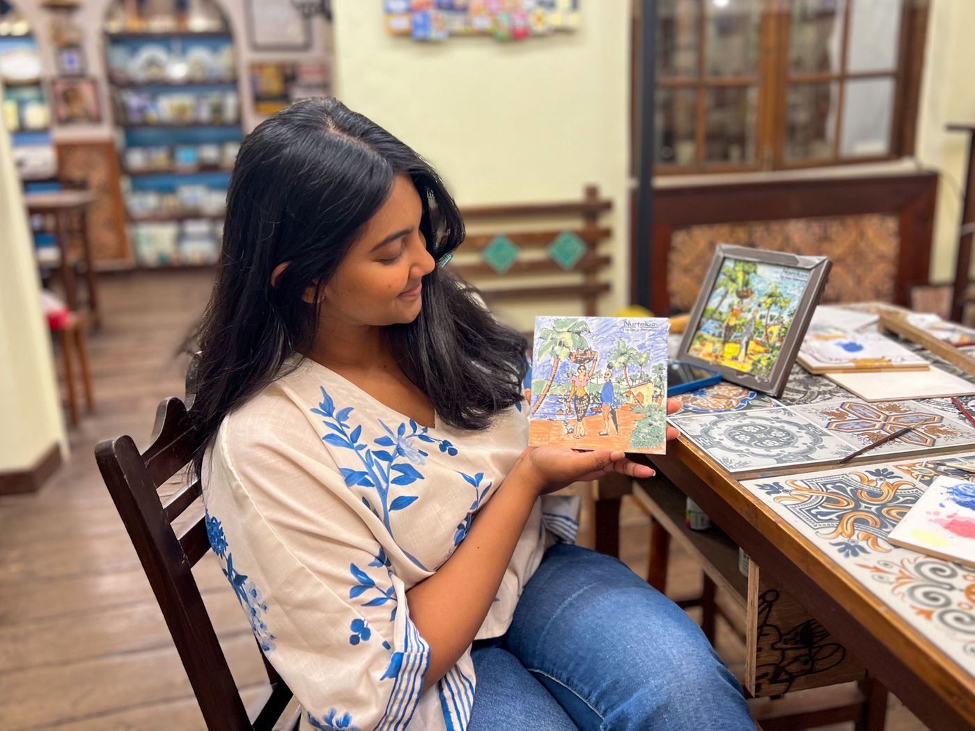 Painted in Goa: The Azulejos Tile Workshop Experience