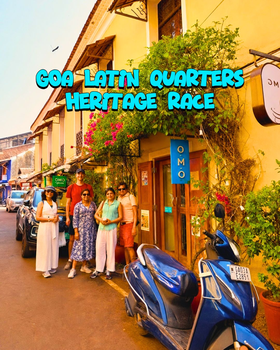 Goa Latin Quarter Race - Fontainhas Heritage Amazing Race