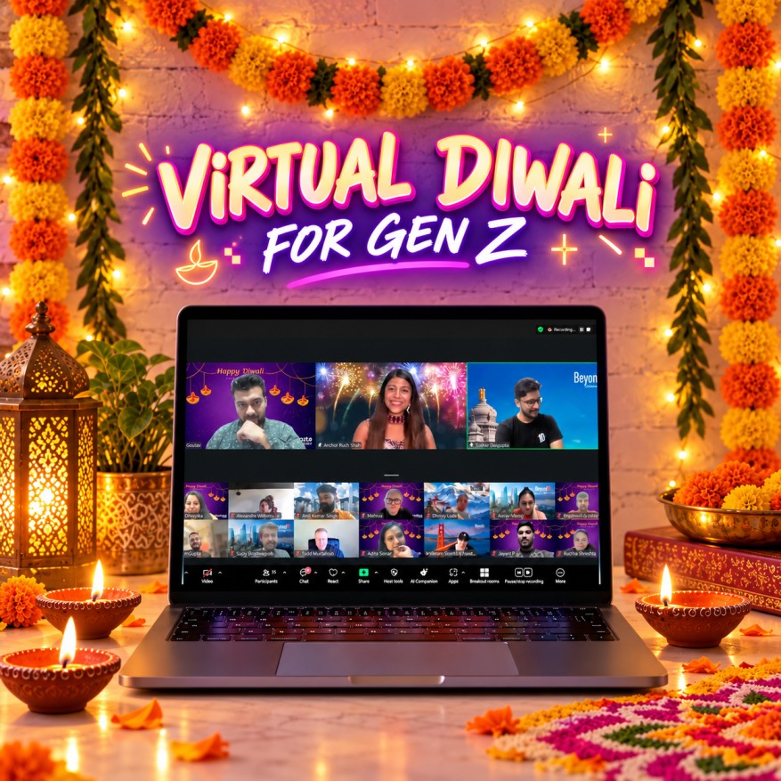 New-Age Virtual Diwali Celebration for Gen Z Teams
