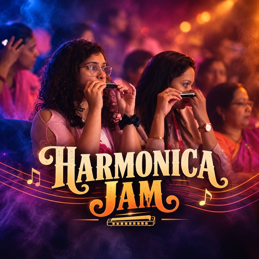 Harmonica Jam - Musical Team Building for Corporates