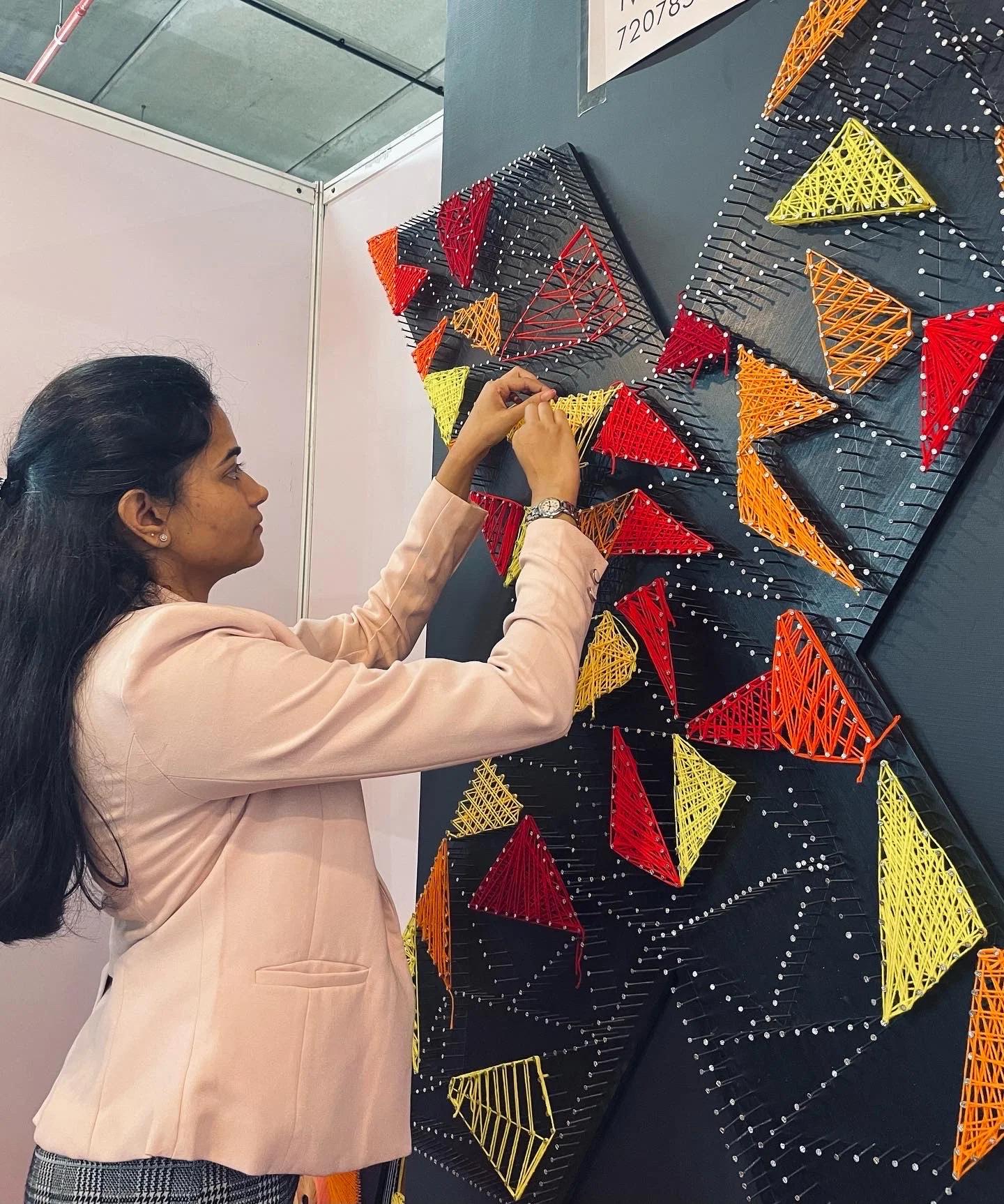 DIY String Art Activity For Corporates