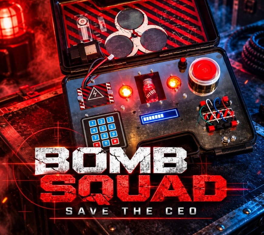 SOS Party Offsite Activity- Bomb Squad Team Building Challenge: The Ultimate Rescue Mission