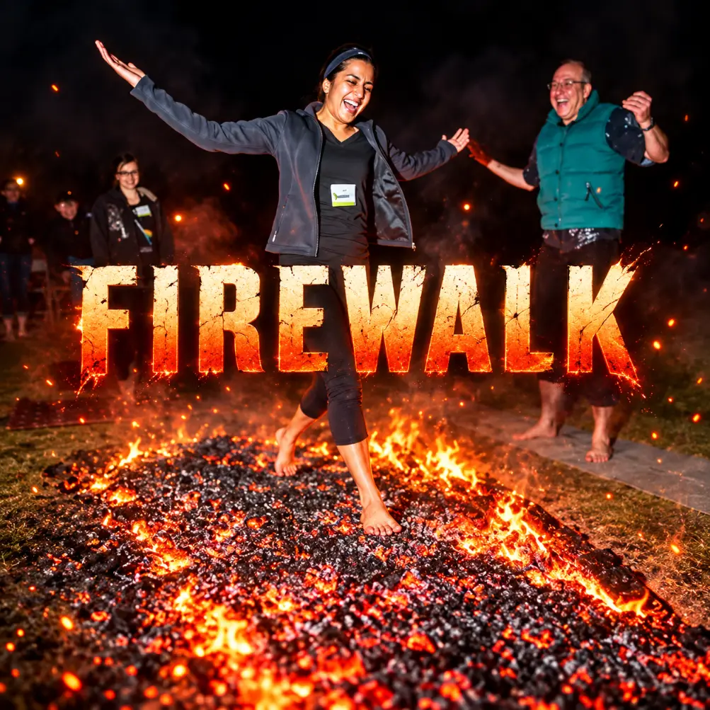 Firewalk Team Building Activity