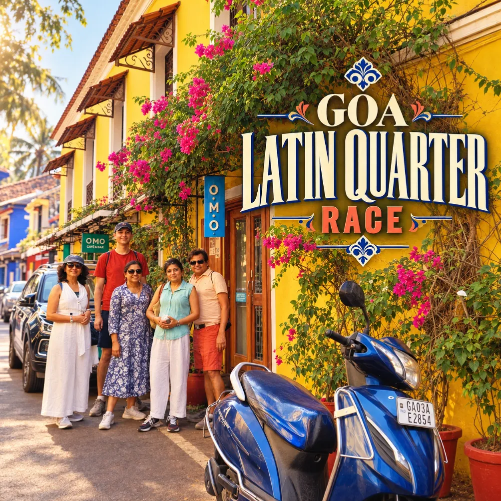 Goa Latin Quarter Race - Fontainhas Heritage Amazing Race