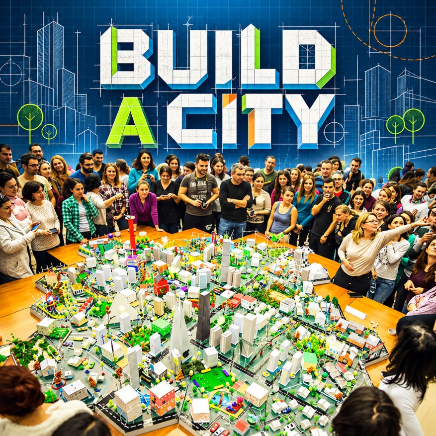 SOS Party Offsite Activity- Urban Utopia - The City Build Challenge: Corporate Team Building Activity