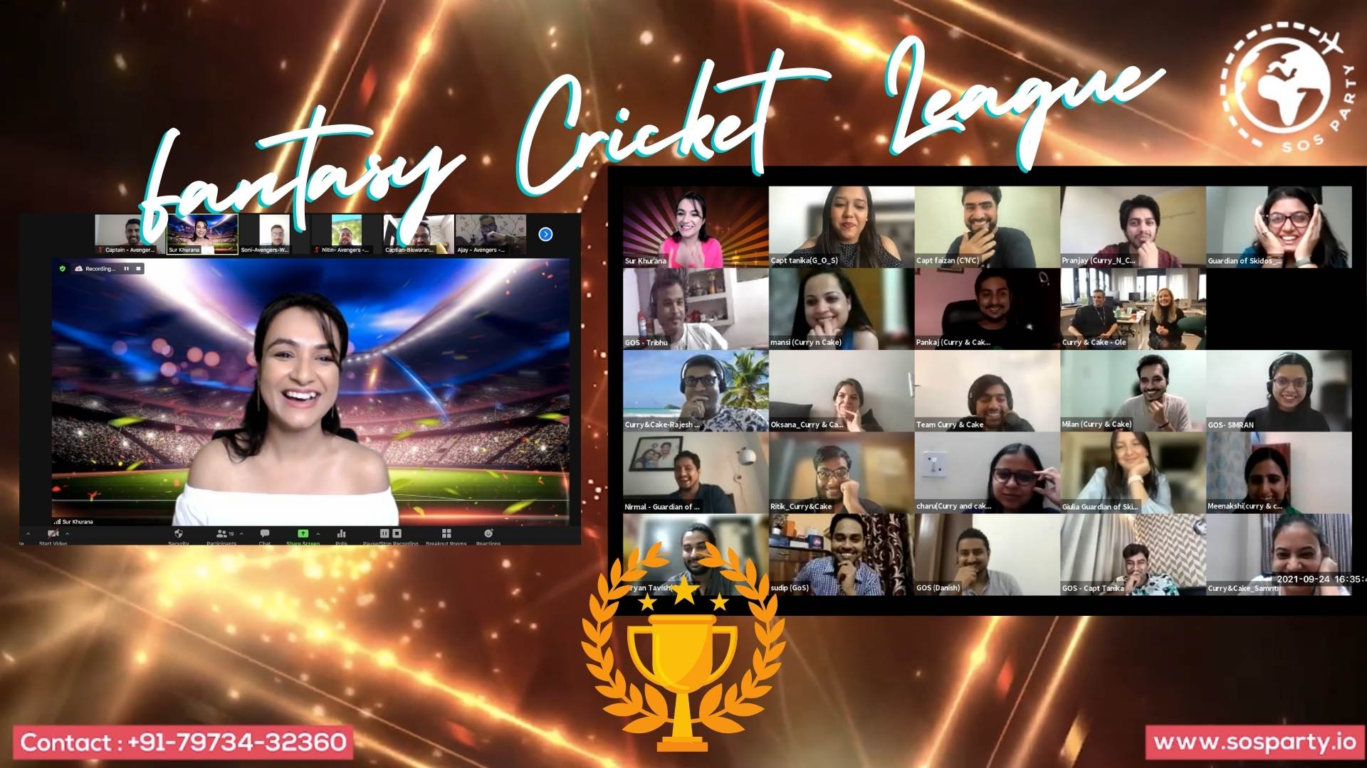 IPL Fantasy Cricket: Virtual Team Building Activity