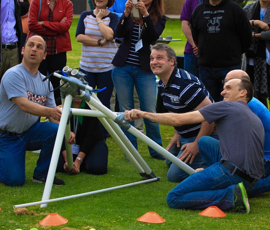 Catapult Building - Sky High Challenge: Team Building and Corporate Construction Activity