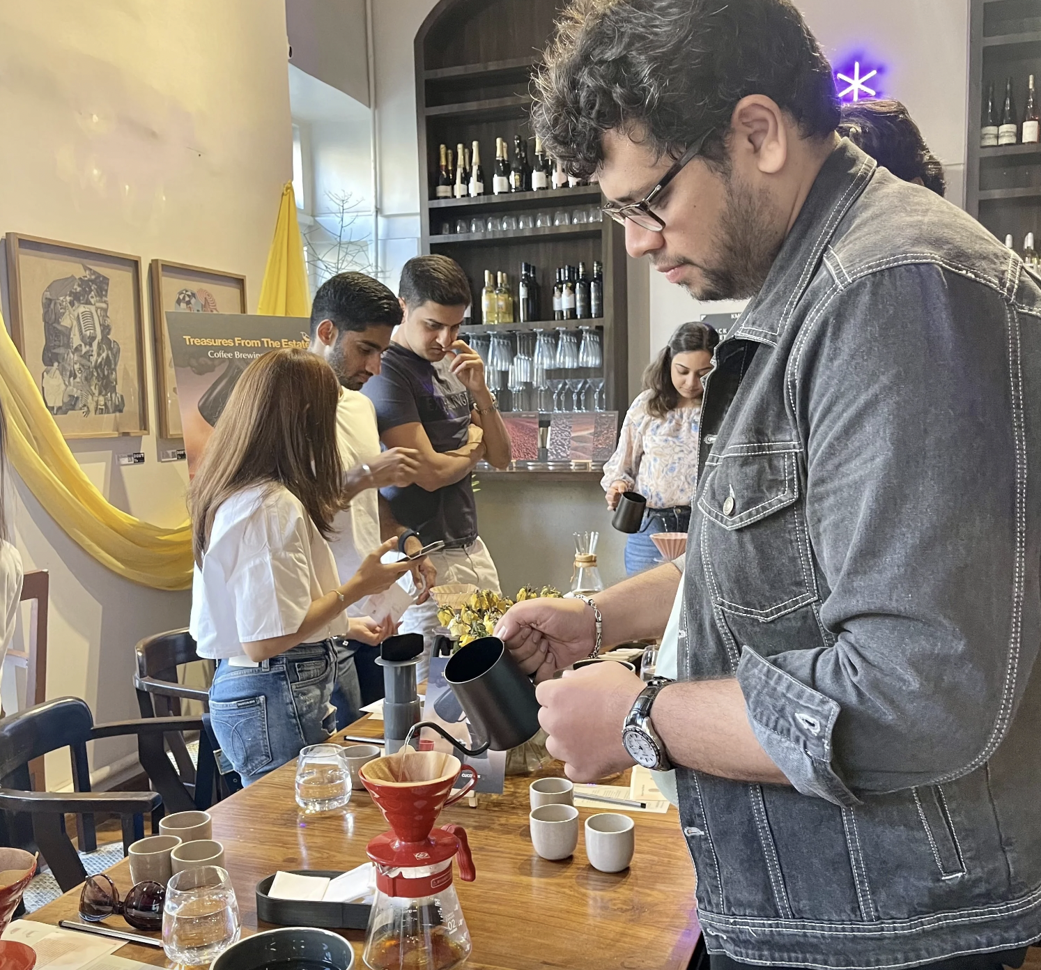 DIY Coffee Appreciation and Creative Team Building Workshop