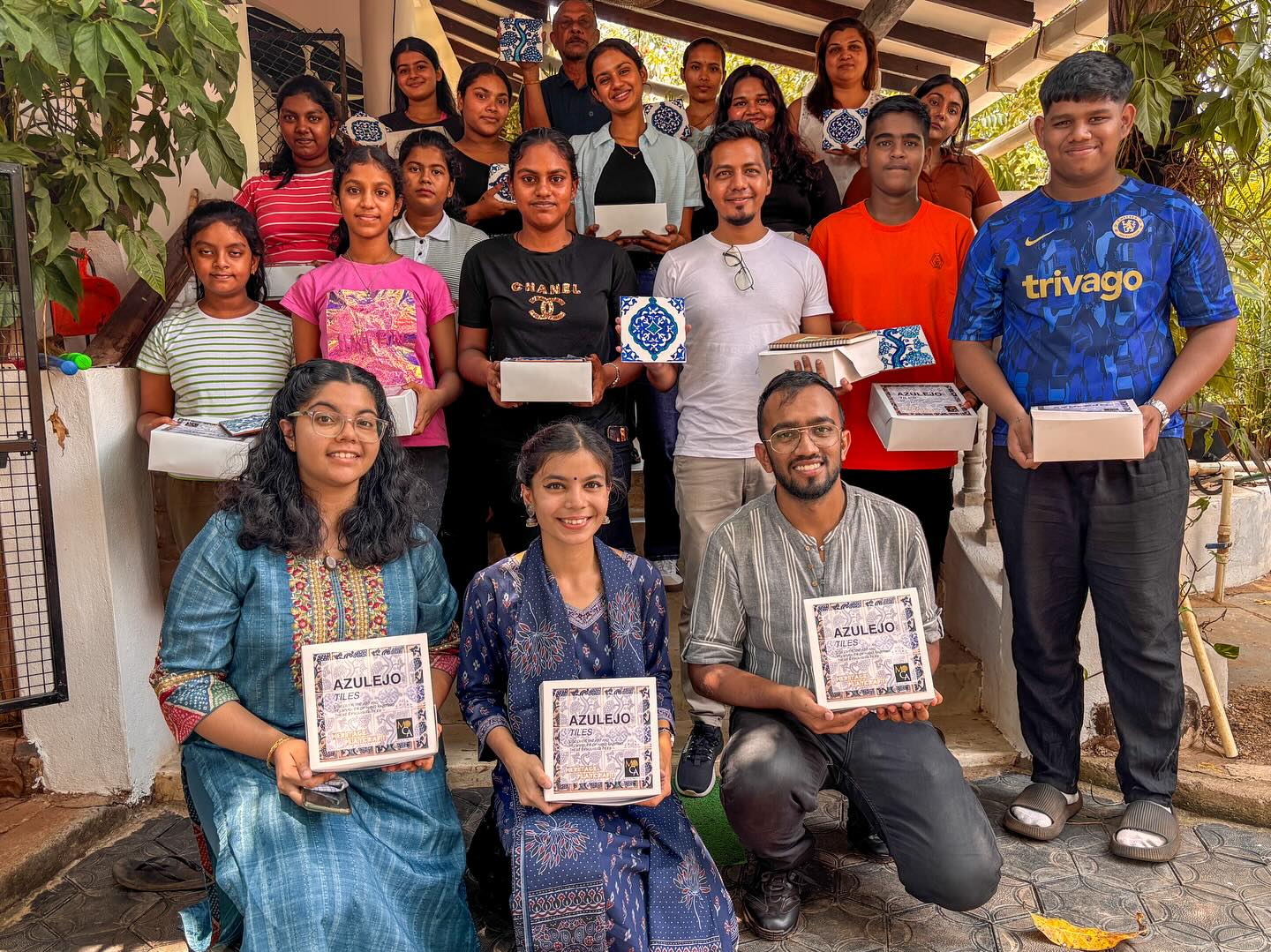 Painted in Goa: The Azulejos Tile Workshop Experience