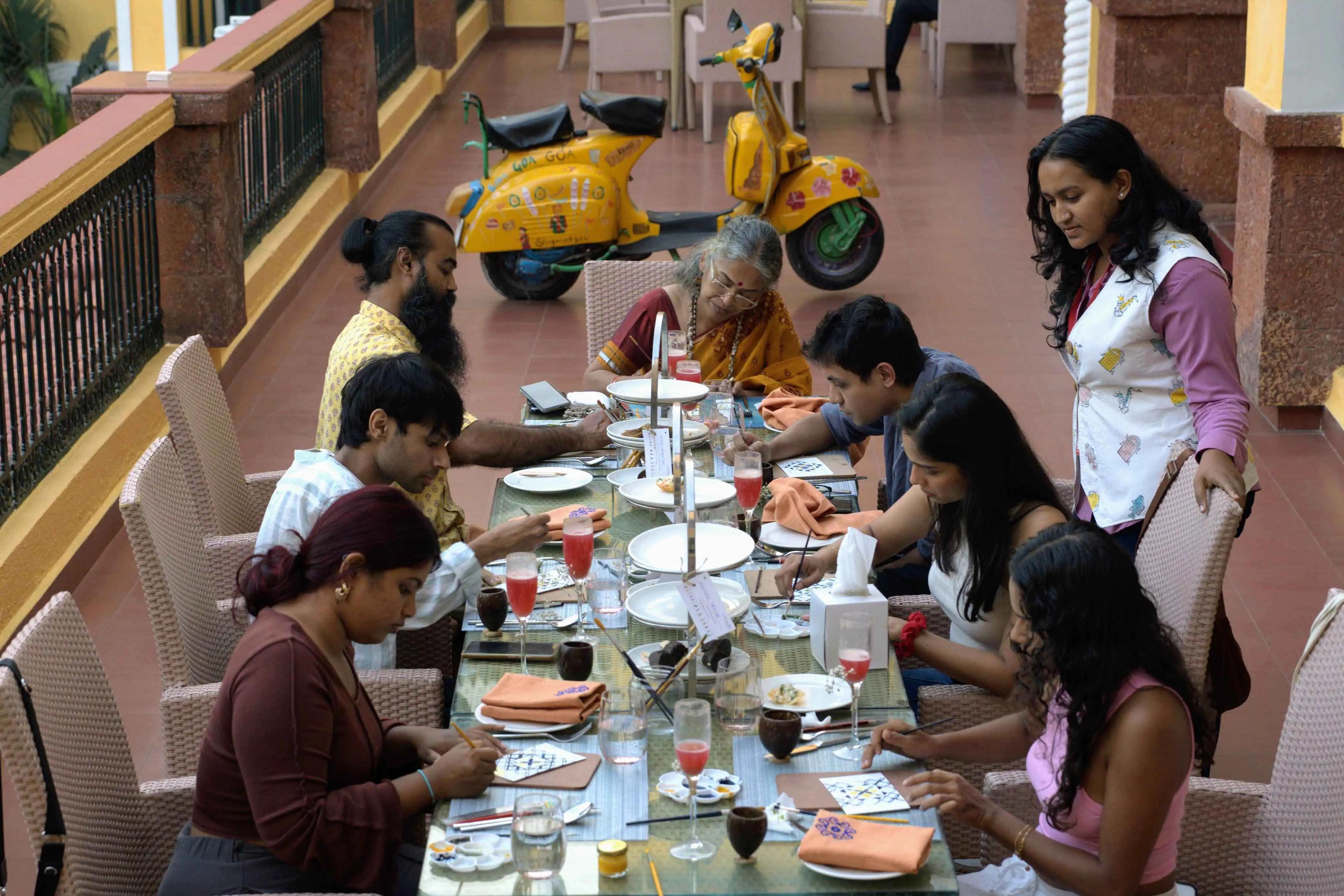 Painted in Goa: The Azulejos Tile Workshop Experience