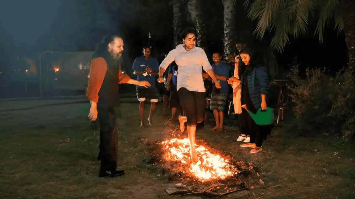 Firewalk Team Building Activity