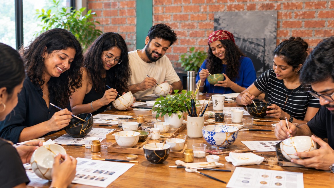 Fix It, Flex It: Gen-Z Kintsugi Team Building Experience
