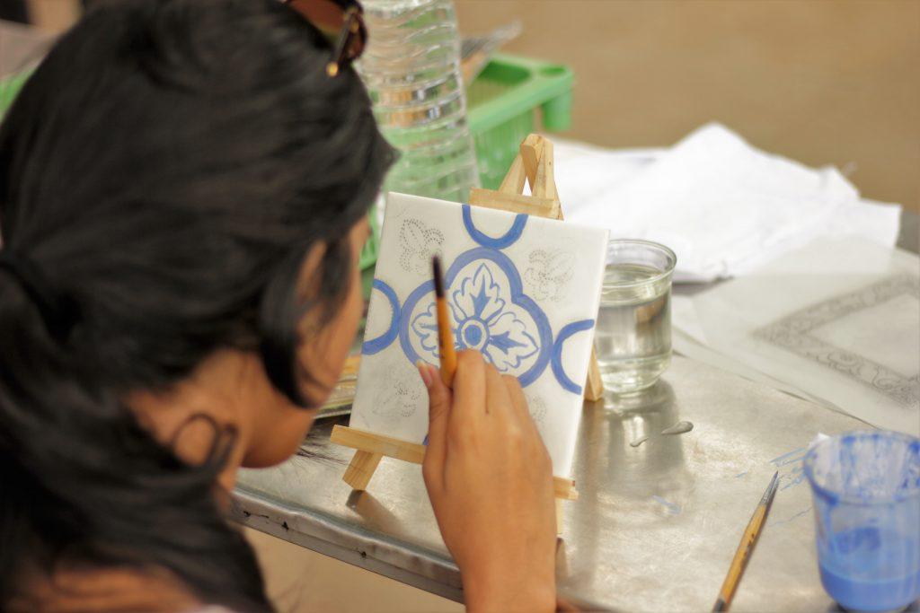 Painted in Goa: The Azulejos Tile Workshop Experience