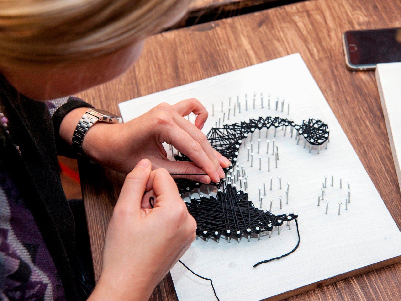 String It Together:  DIY String Art Workshop For Corporates