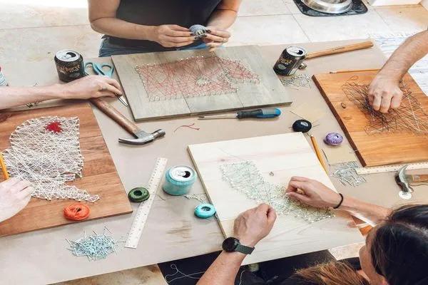 String It Together:  DIY String Art Workshop For Corporates