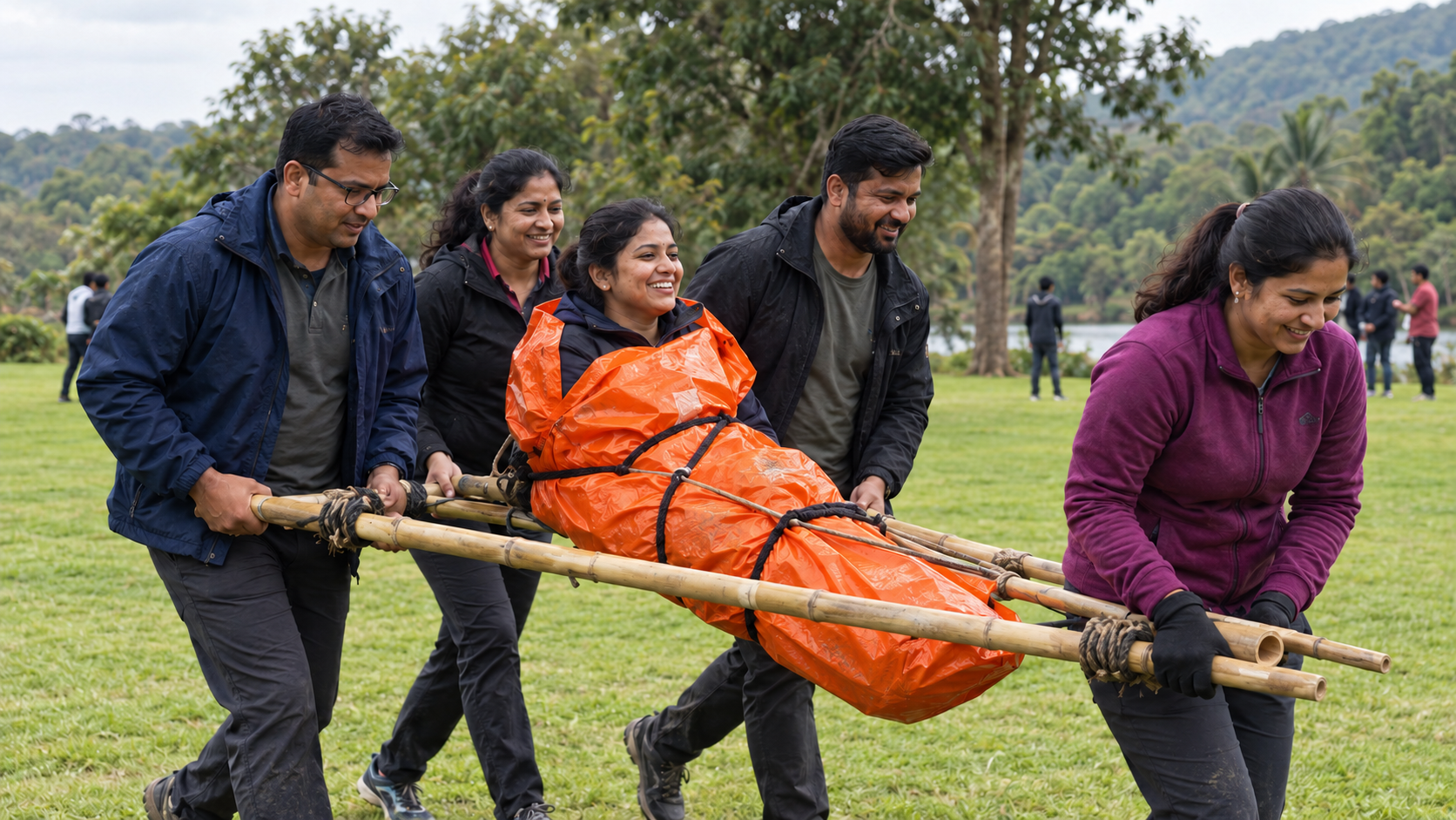 The Ultimate Survivor Challenge: Shelter, Fire, Water, Rescue