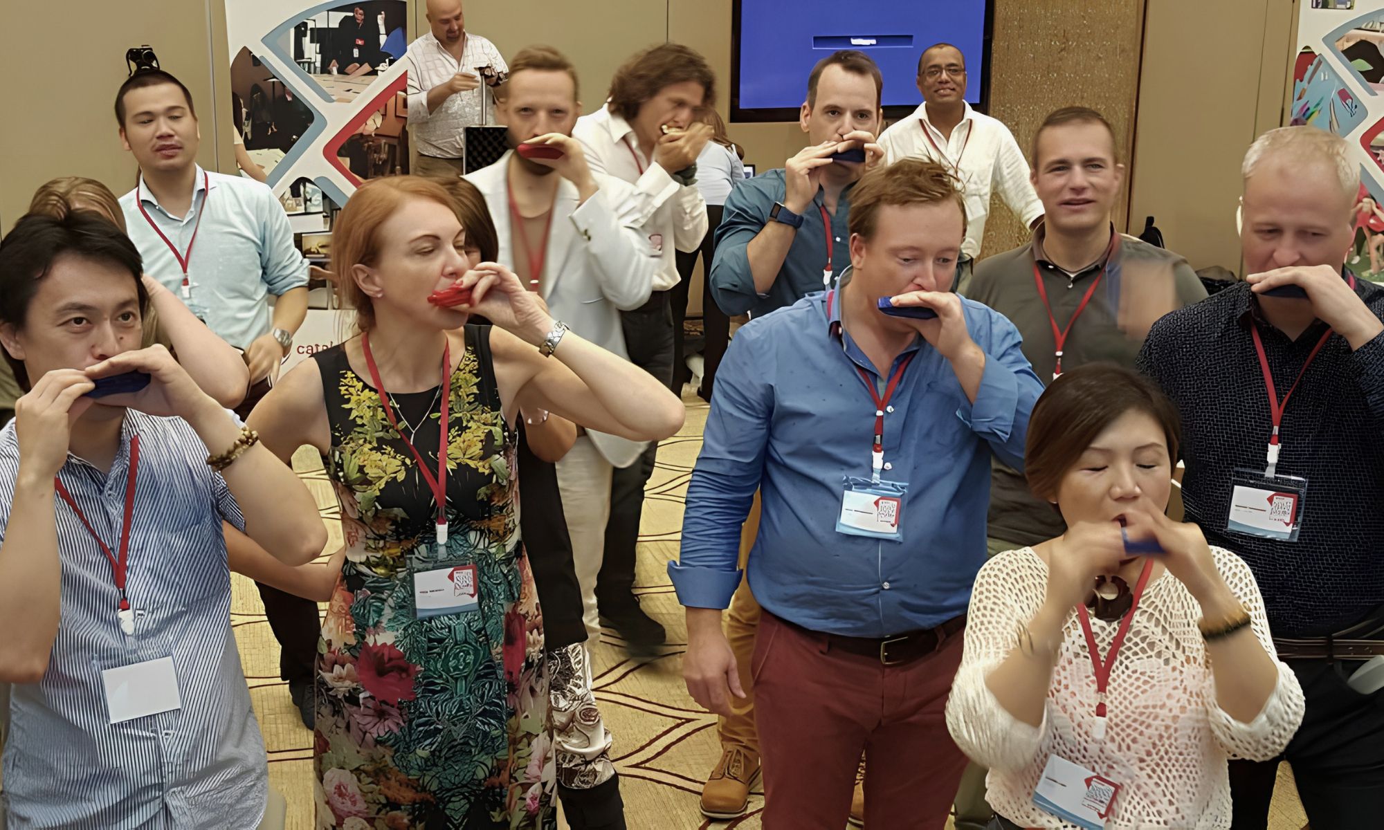 Harmonica Jam - Musical Team Building for Corporates